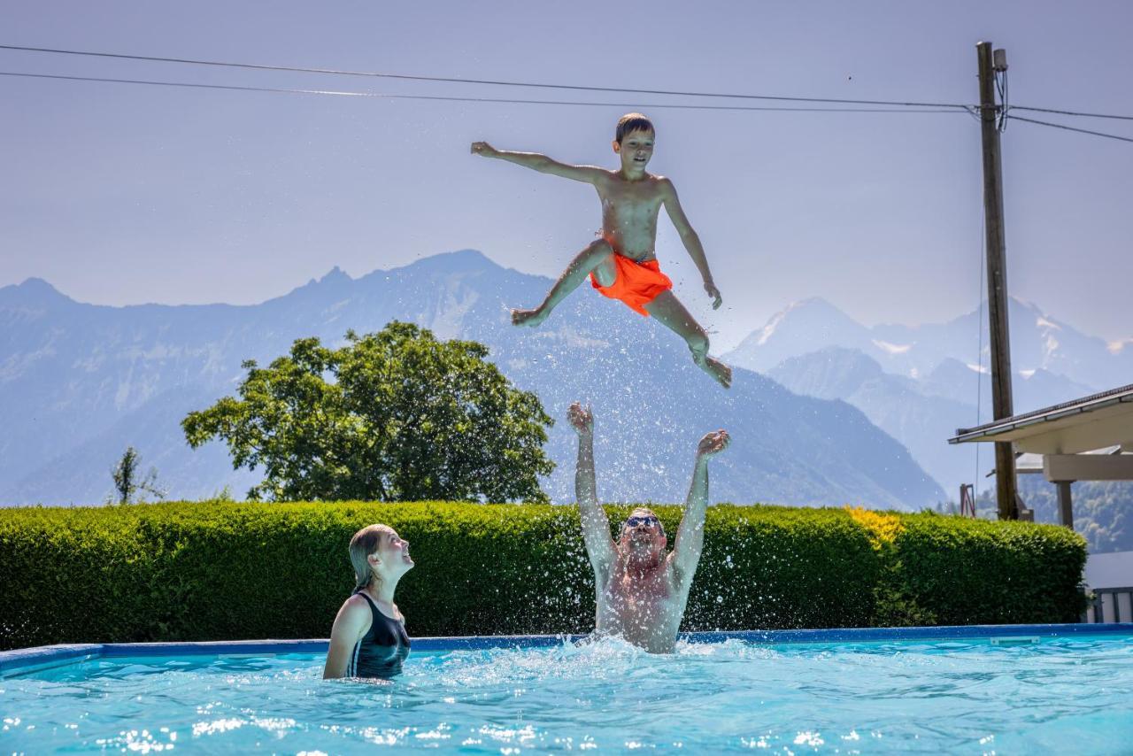 Camping Lazy Rancho - Eiger - Moench - Jungfrau - Interlaken Exteriör bild