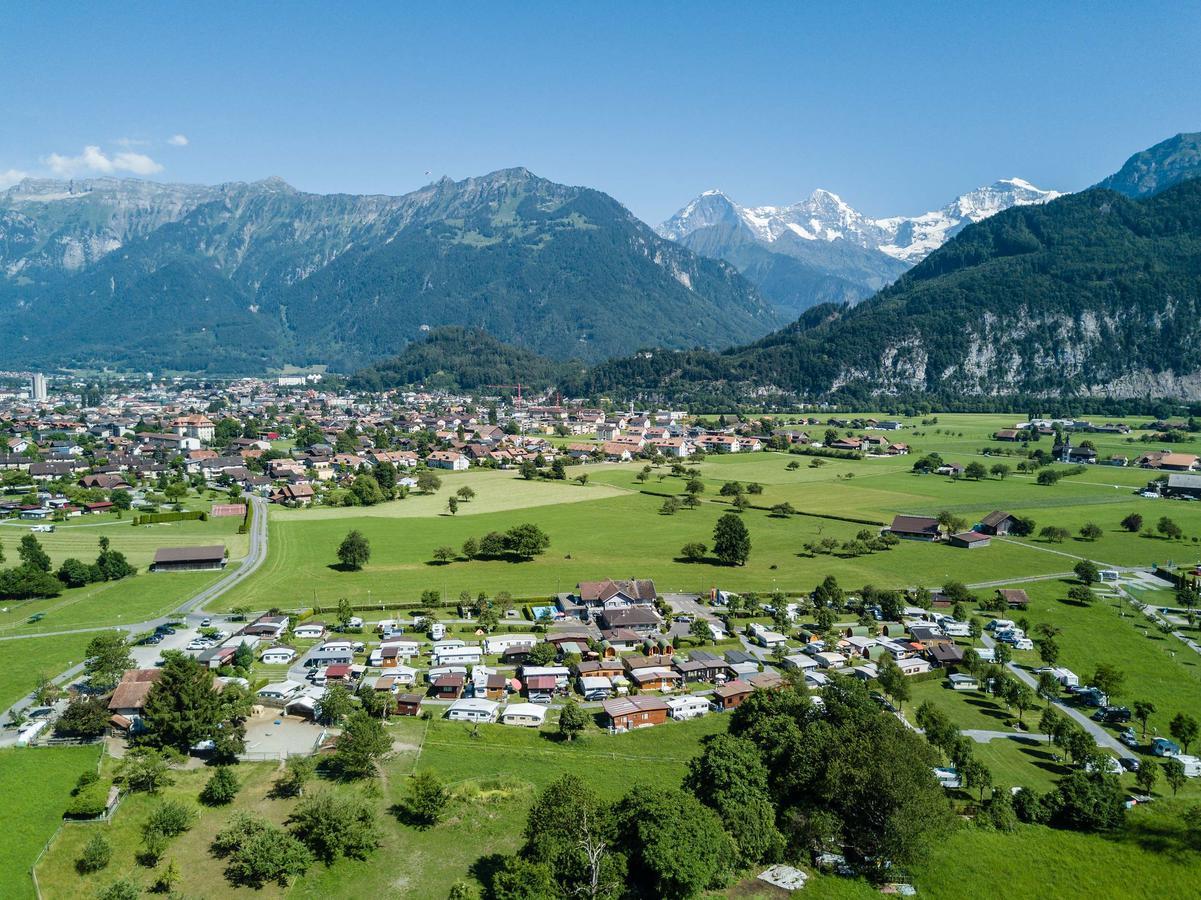 Camping Lazy Rancho - Eiger - Moench - Jungfrau - Interlaken Exteriör bild